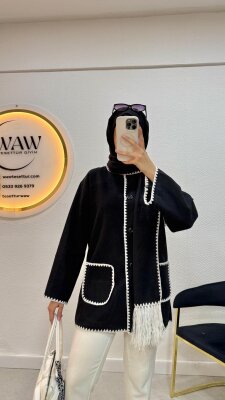 1 AL 1 BEDAVA - Atkılı Kaşe Ceket - 3