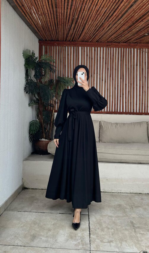Fırsat Ürünü - Dilek Elbise - Kemersiz - 3