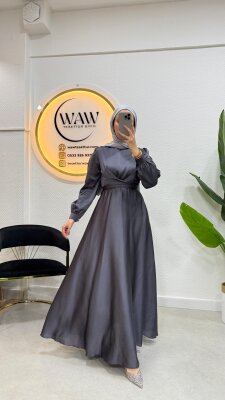 Fırsat Ürünü - Karolina Elbise - İp Çekme - 12