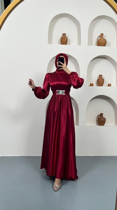 FIRSAT ÜRÜNÜ - Kübra Abiye - Kemersiz - 1