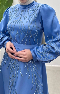 Fırsat Ürünü - Meryem Abiye - Lekeli - 1