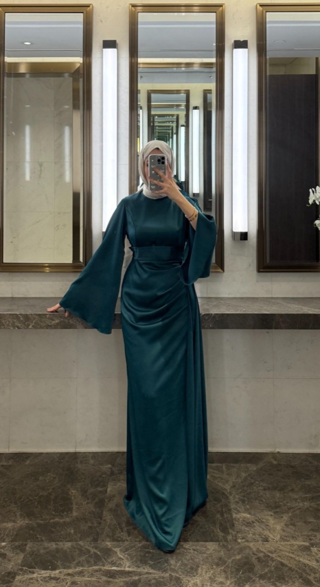 Fırsat Ürünü - Simge Abiye - Lekeli - 9