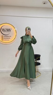FIRSAT ÜRÜNÜ - Trend Elbise - İp çekme - 3