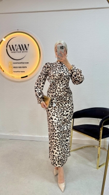 1 AL 1 BEDAVA - Leopar Elbise - 3