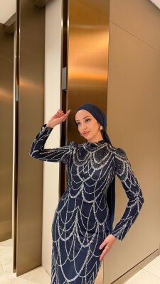 1 AL 1 BEDAVA - Venüs Abiye Elbise - 8